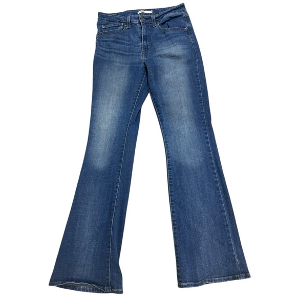 Levi’s 725 High Rise Bootcut Jeans Eternal Indigo Dark Size 10 - Picture 4 of 9